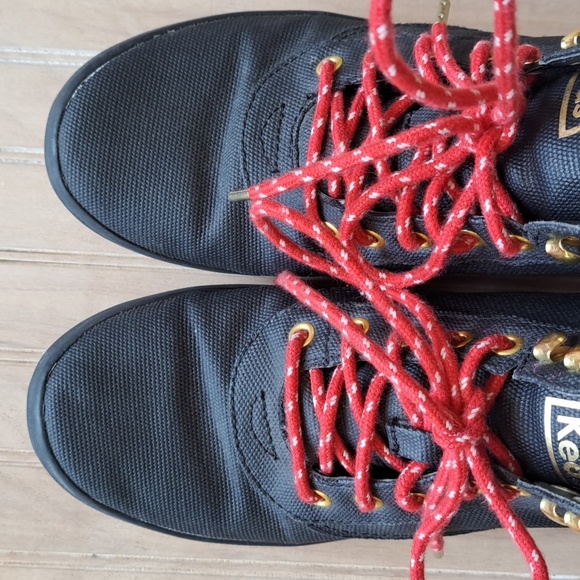 Keds Scout Splash Dream Foam Sneaker Waterproof Stain Resistent Red Laces Canvas - Picture 3 of 10